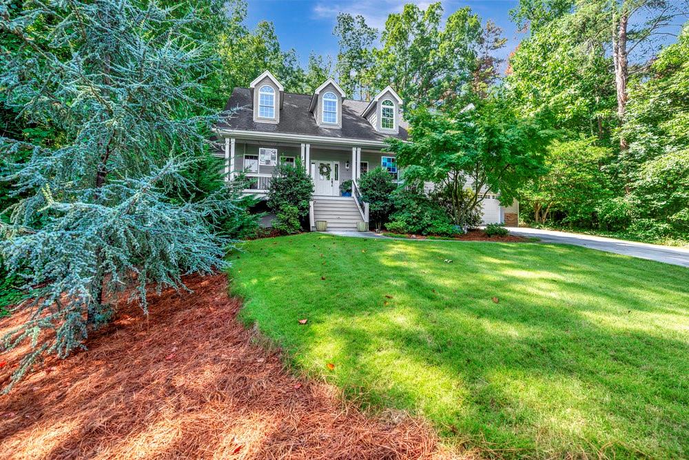 Lush lawn with irrigation