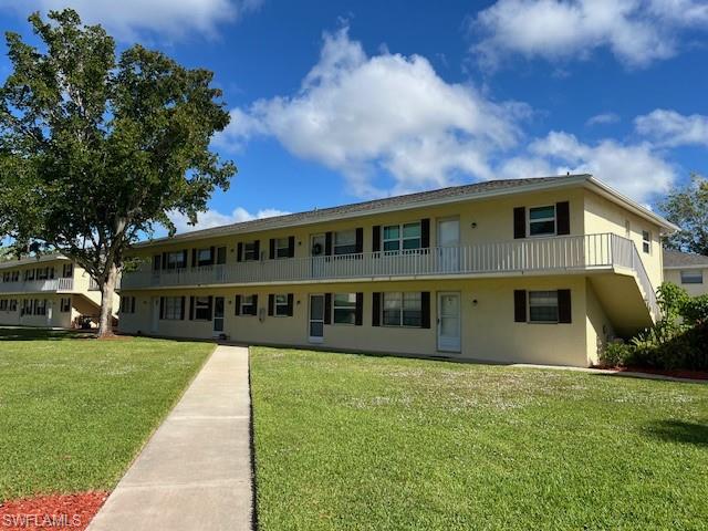 Second floor end unit with courtyard views