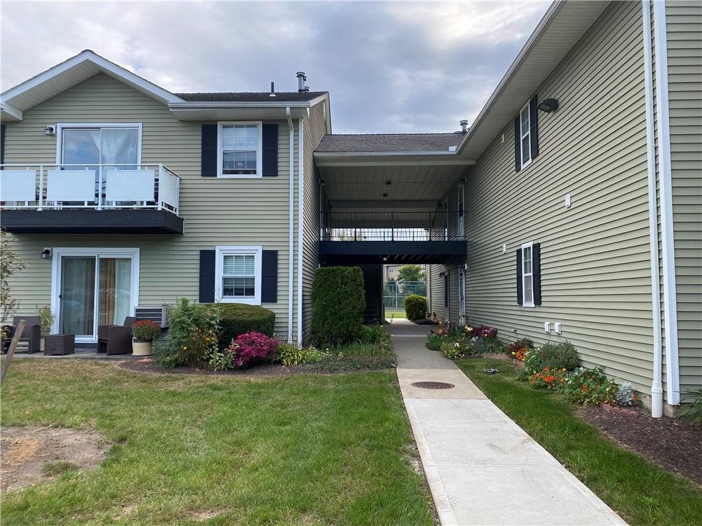 Entryway to condo.