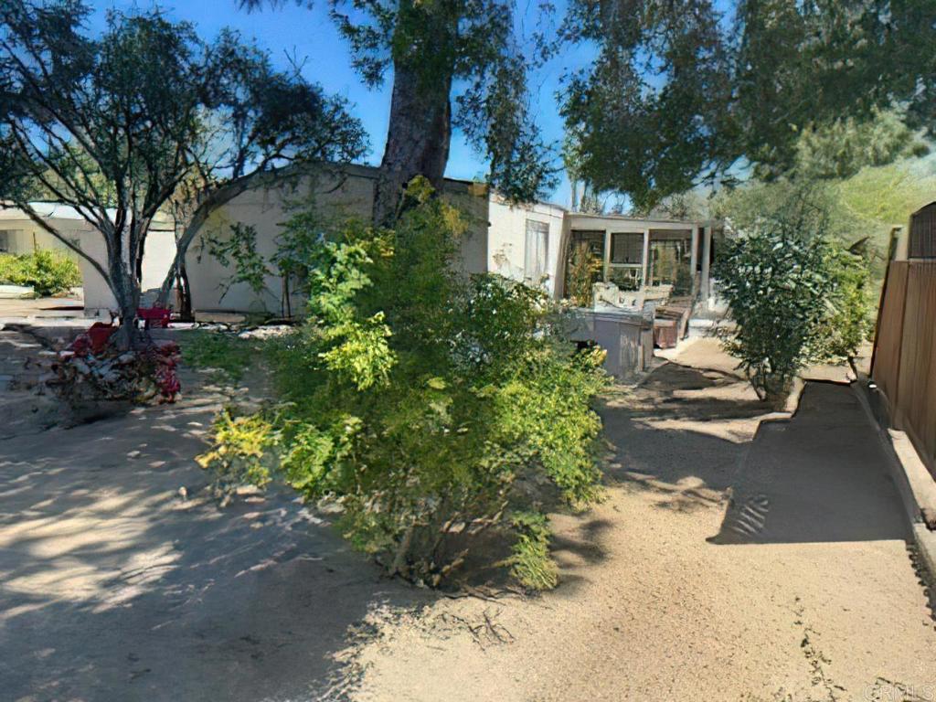 a house with lots of trees