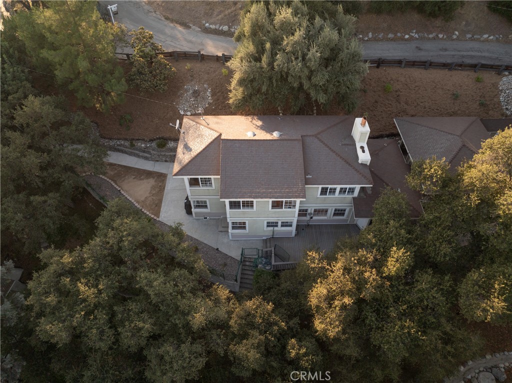 Aerial View of the Main House