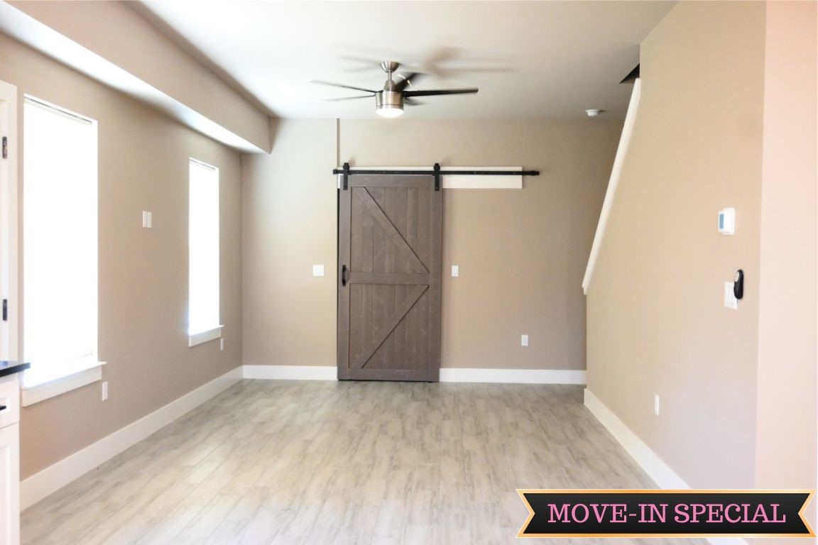 wooden floor in an empty room