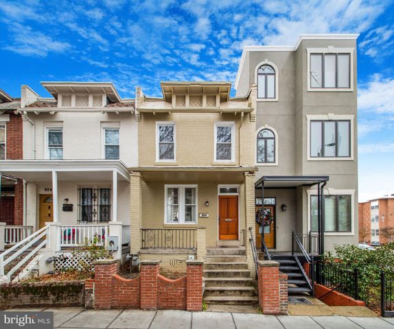 $900,000 | 926 Euclid Street Northwest | Columbia Heights