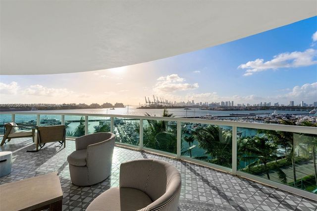 $7,500,000 | 1000 South Pointe Drive, Unit 501 | Murano at Portofino