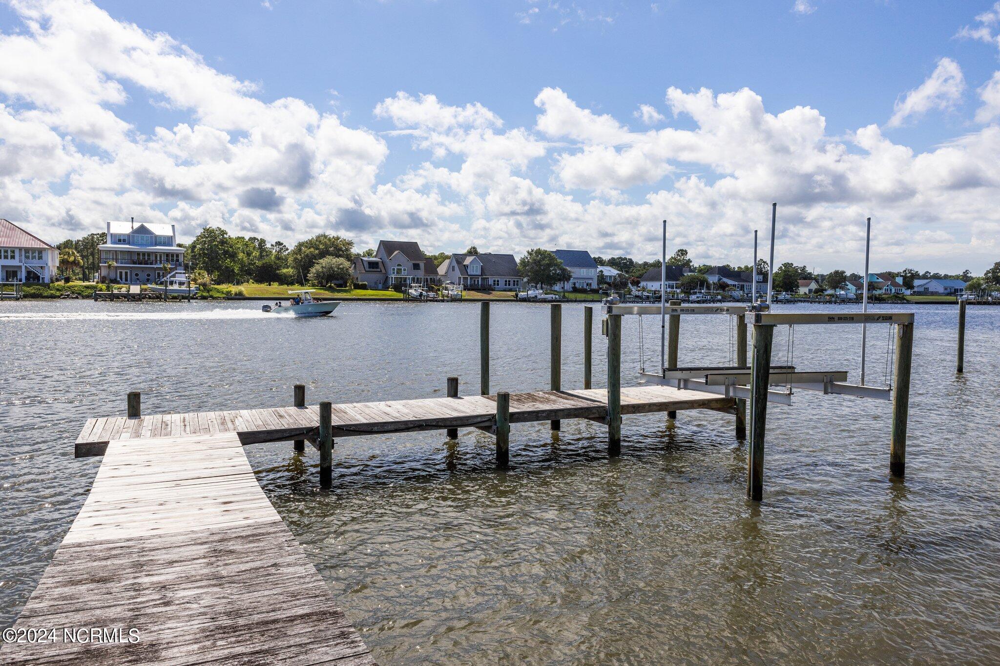 2nd Row Lot with Dock on ICW