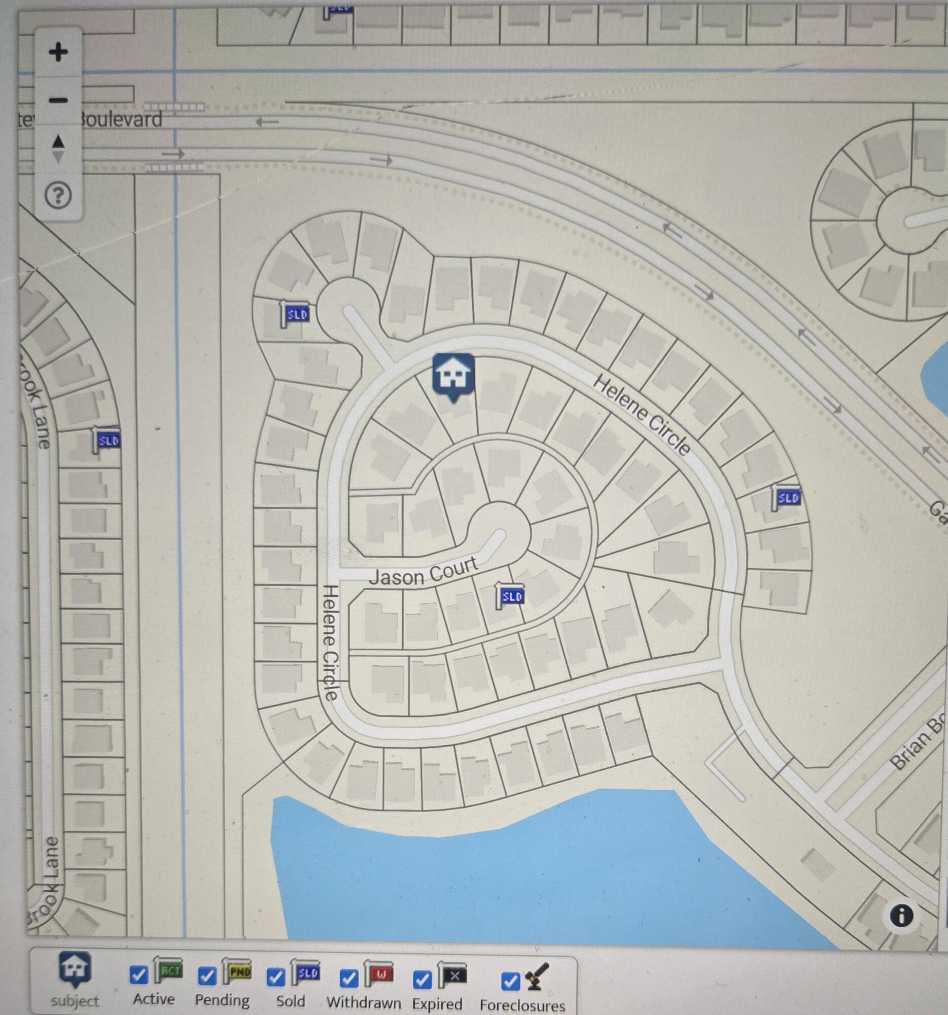 Neighborhood Street Map