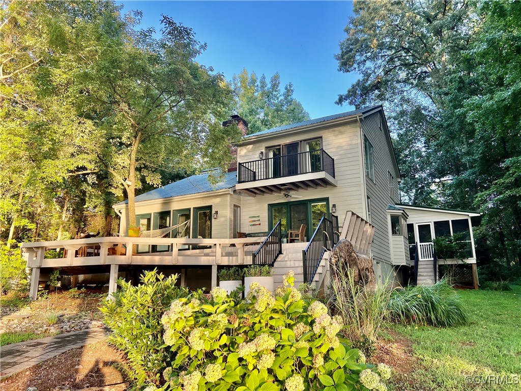 a front view of a house with swimming pool