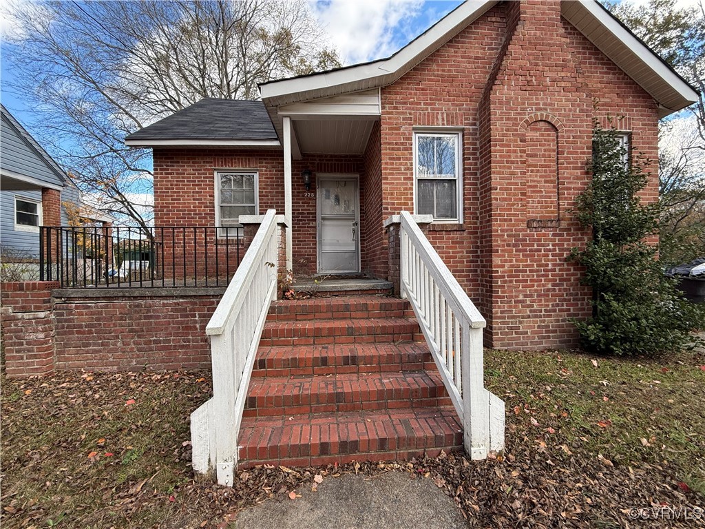 View of front of house