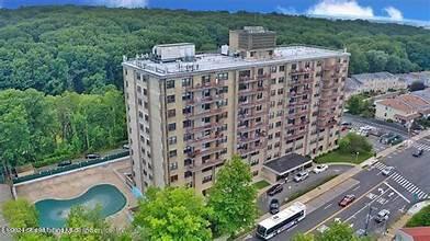 a large building with a view of a yard