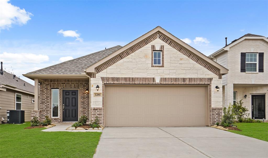 Stunning Leopold home design home design with elevation A by K. Hovnanian Homes in the quaint community of Bluebonnet Village.