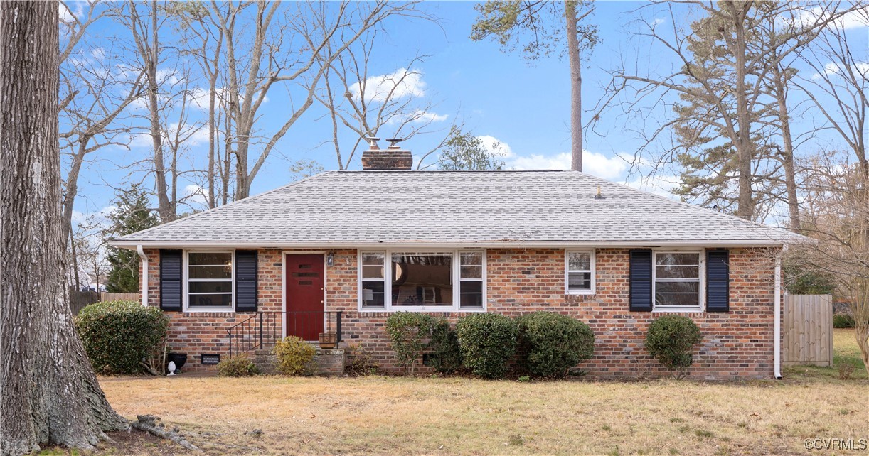 Gorgeous brick front ranch.