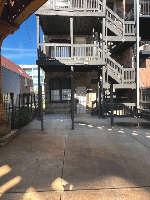 a view of a house with a balcony