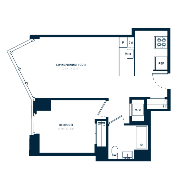 a picture of floor plan