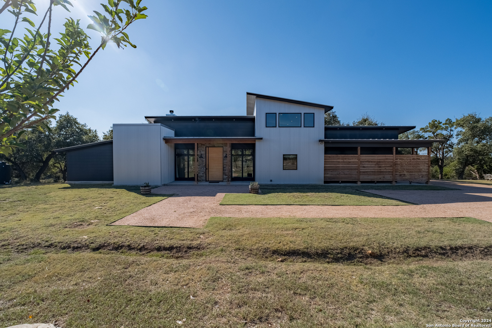 a house with a yard