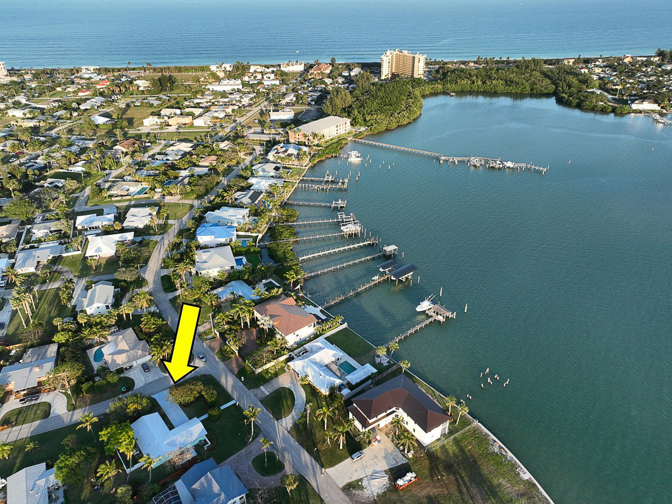 view of a lake