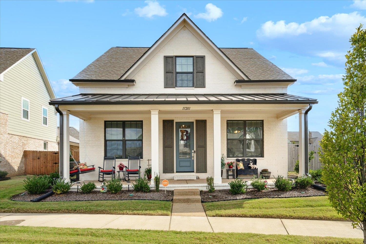 front view of a house