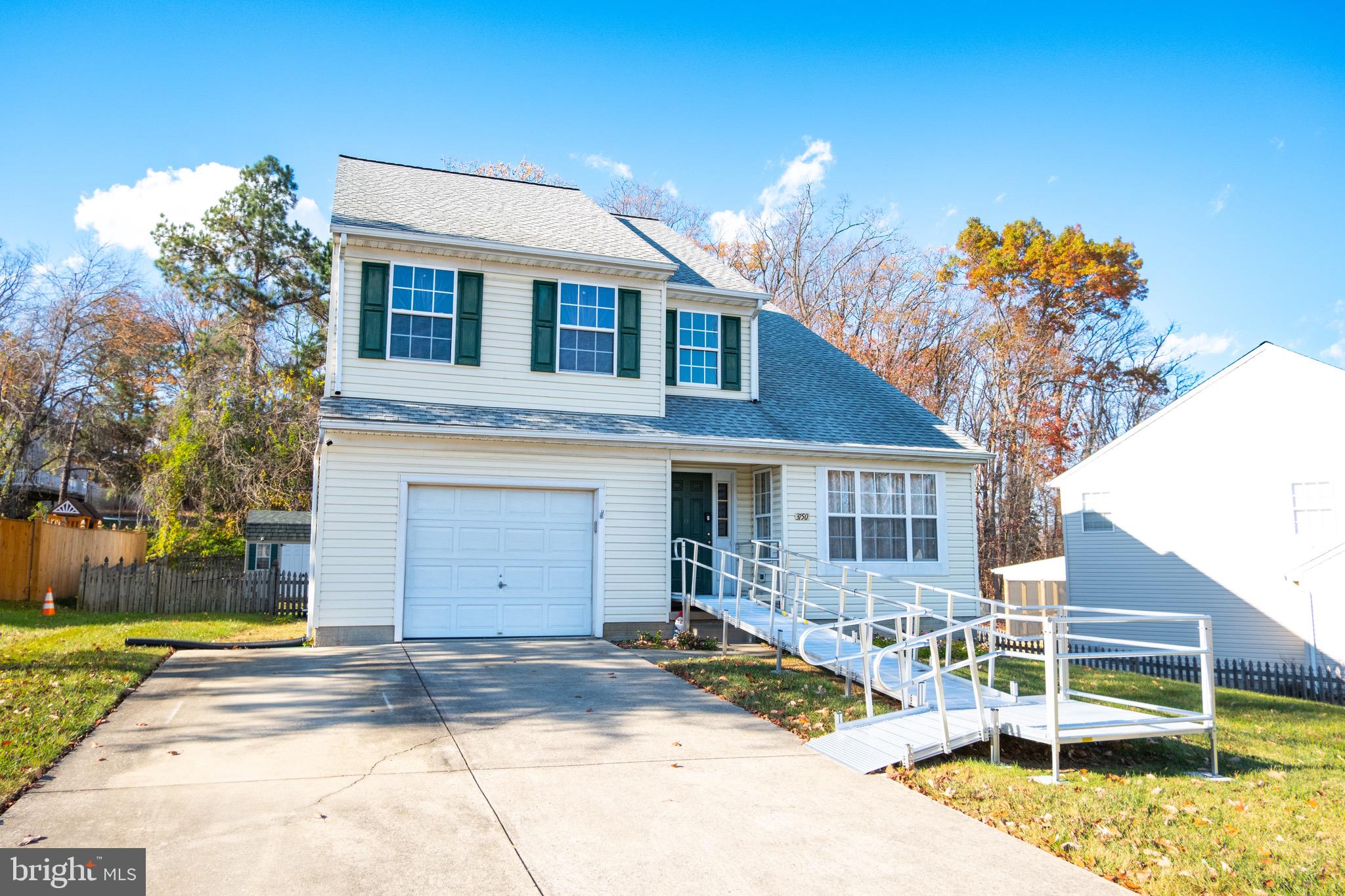 a view of a house with a patio