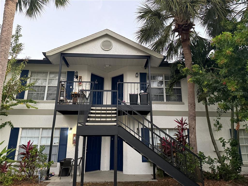 front view of a house with a small yard