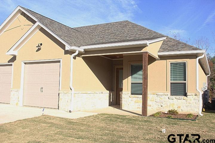 a view of a house with a outdoor space