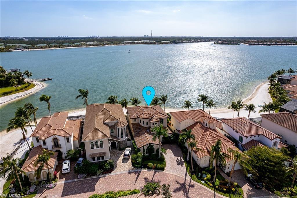 a aerial view of multiple house