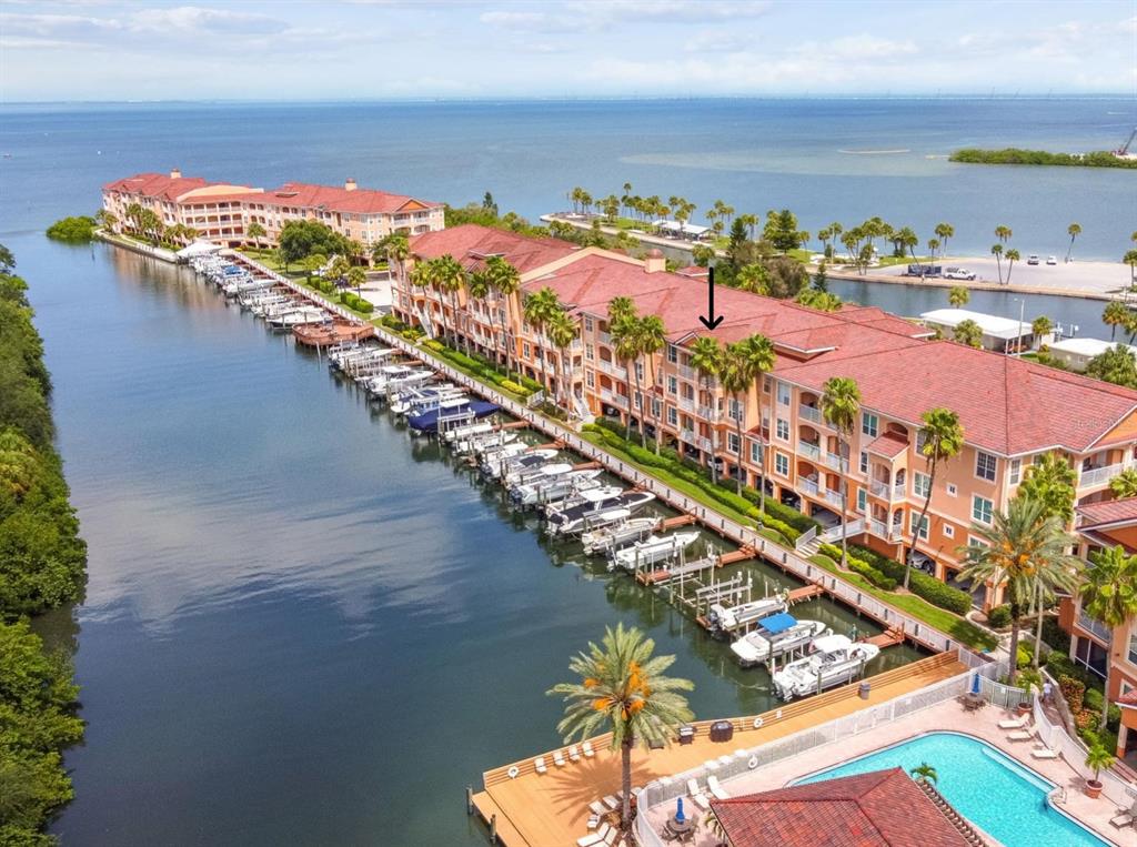 Located on Tampa Bay with easy access to Downtown Tampa and Downtown St Petersburg.