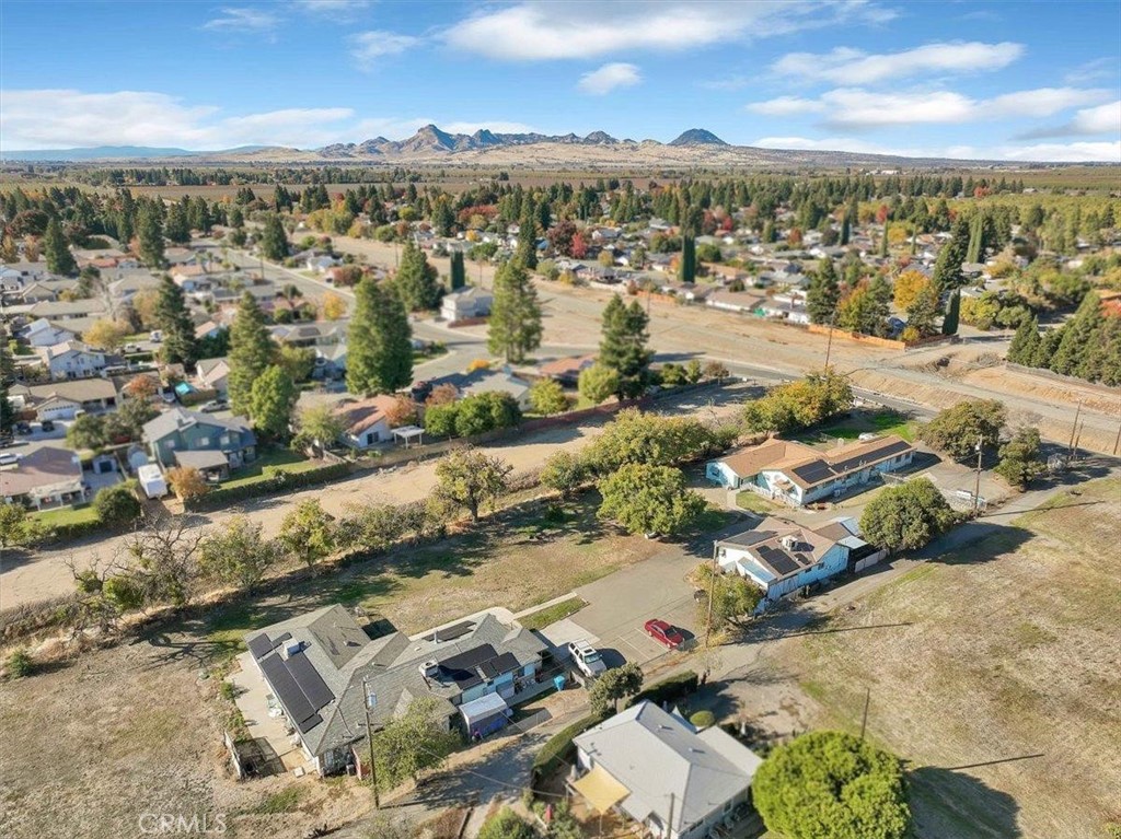 an aerial view of residential building with outdoor space