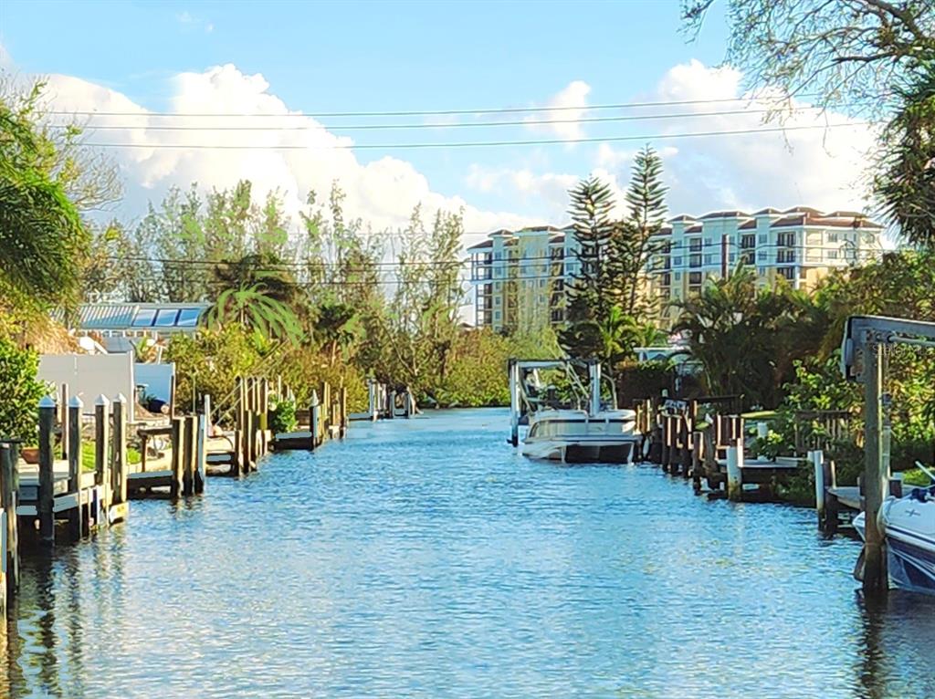 Canal view south to Intracoastal Waterway