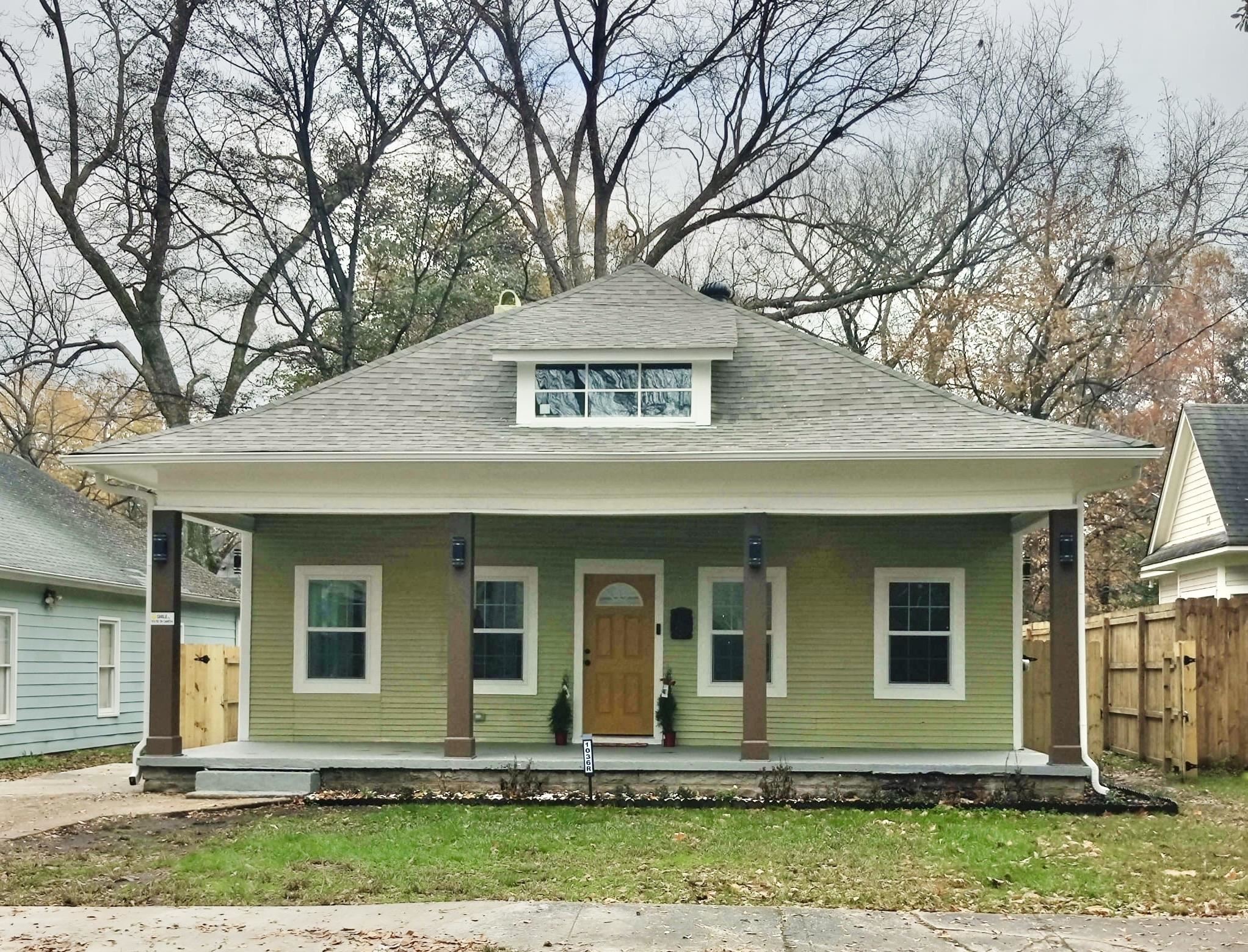 front view of a house