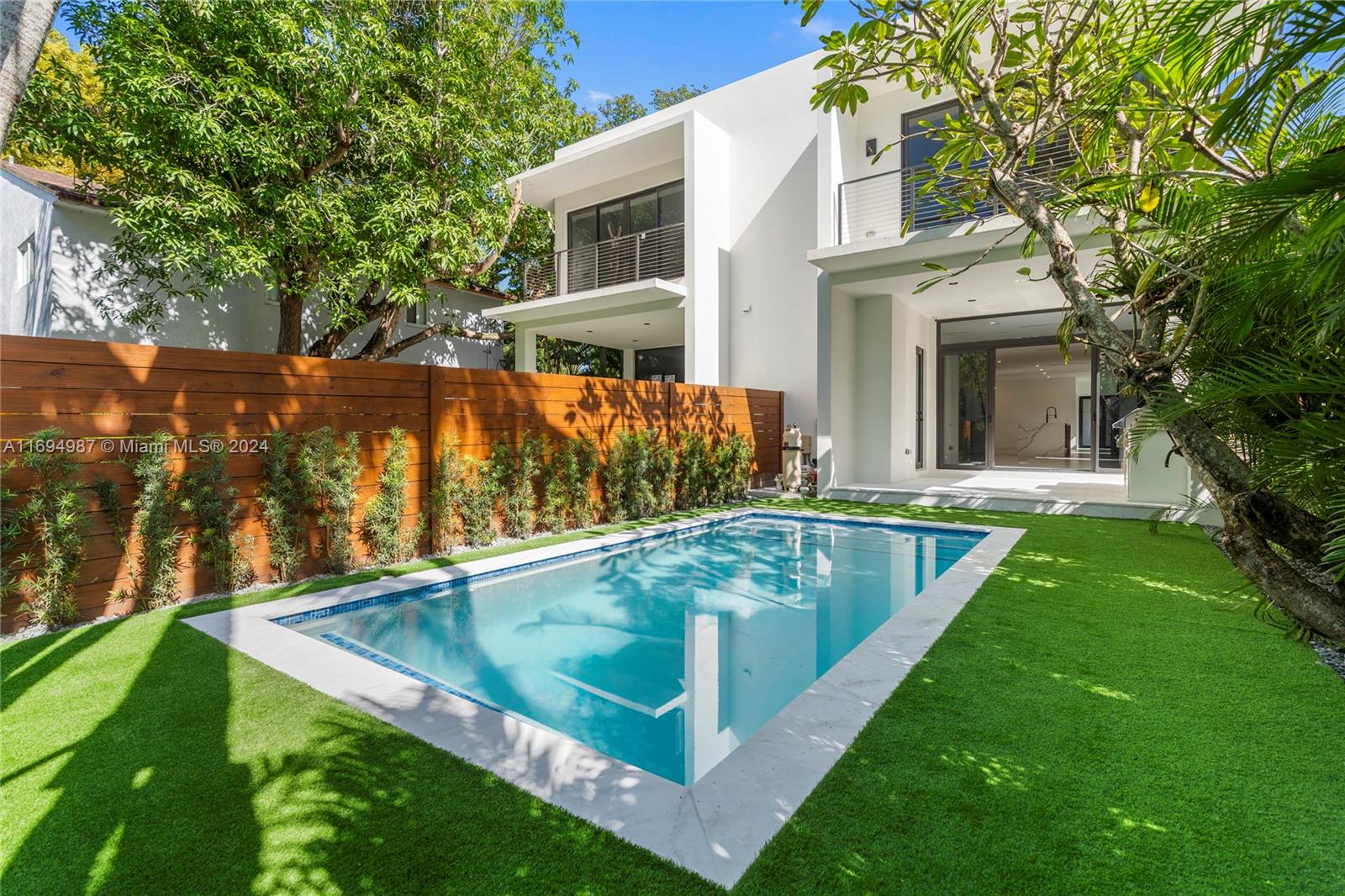 a view of a house with pool