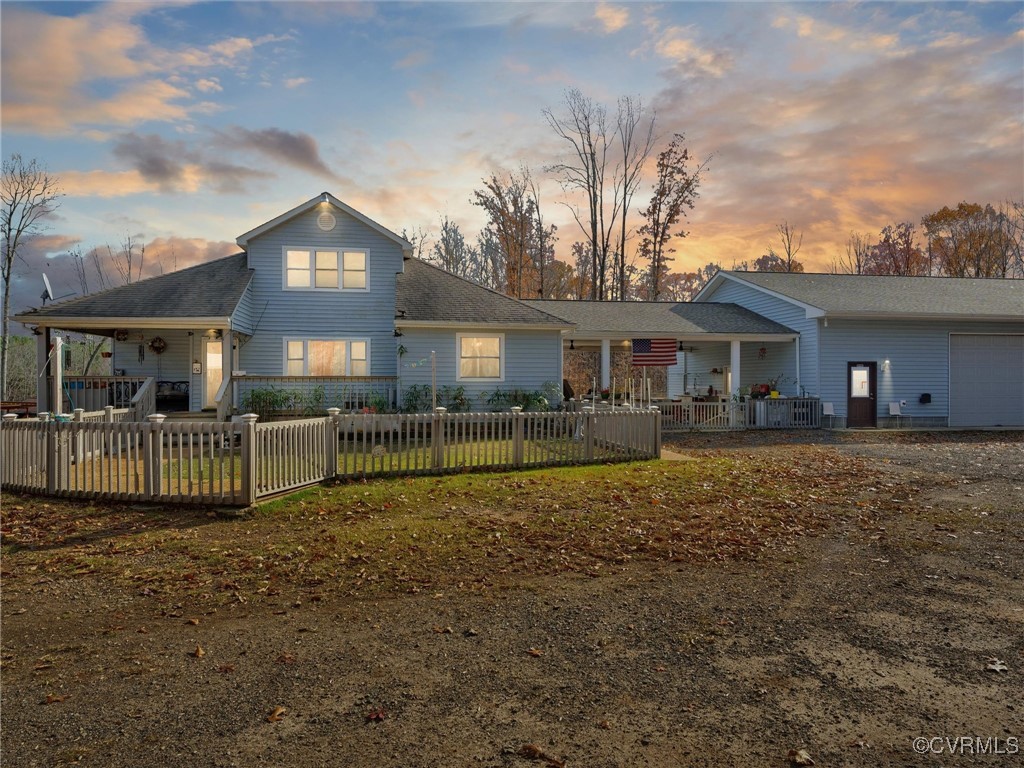 View of front of house