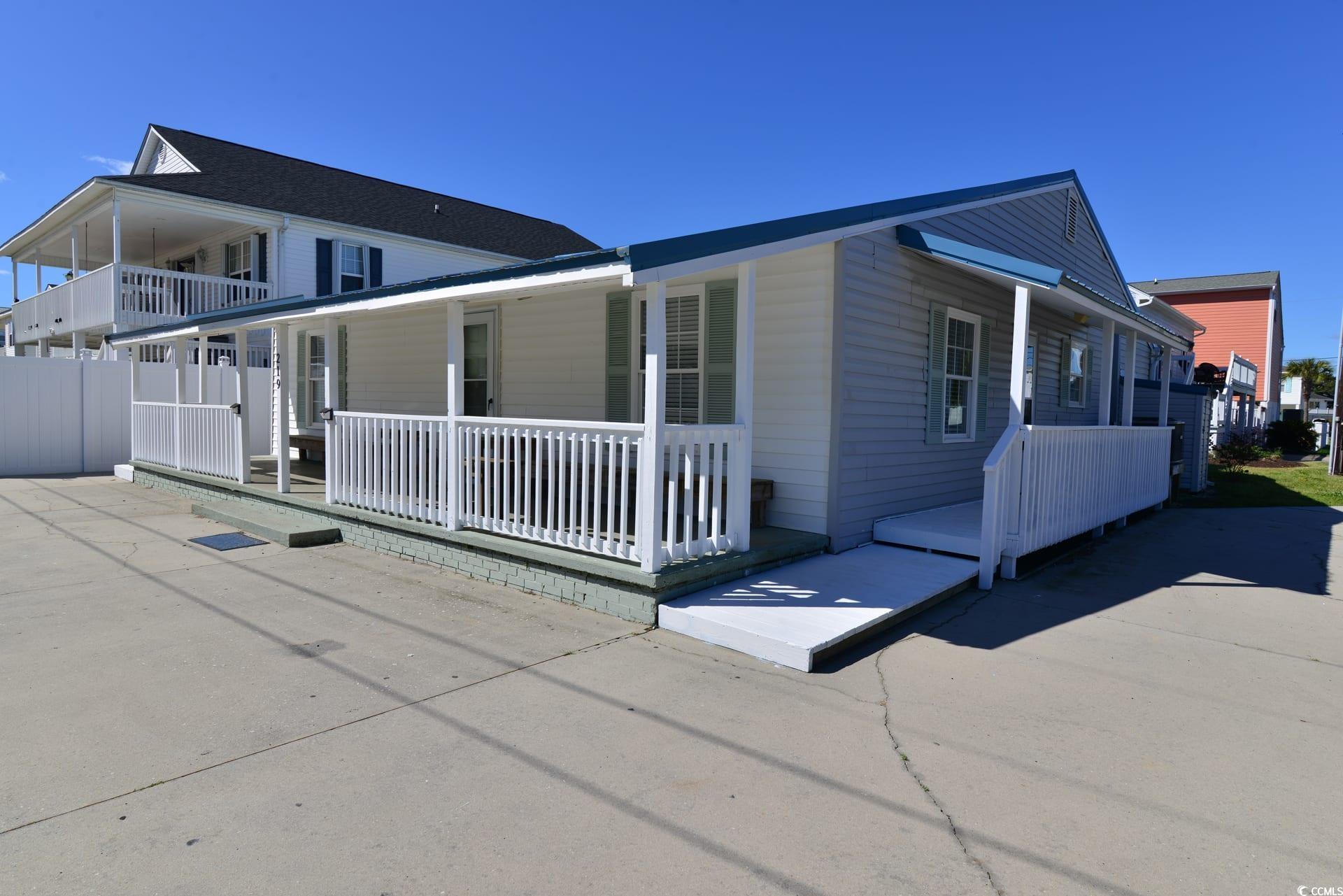 View of front of house with a porch