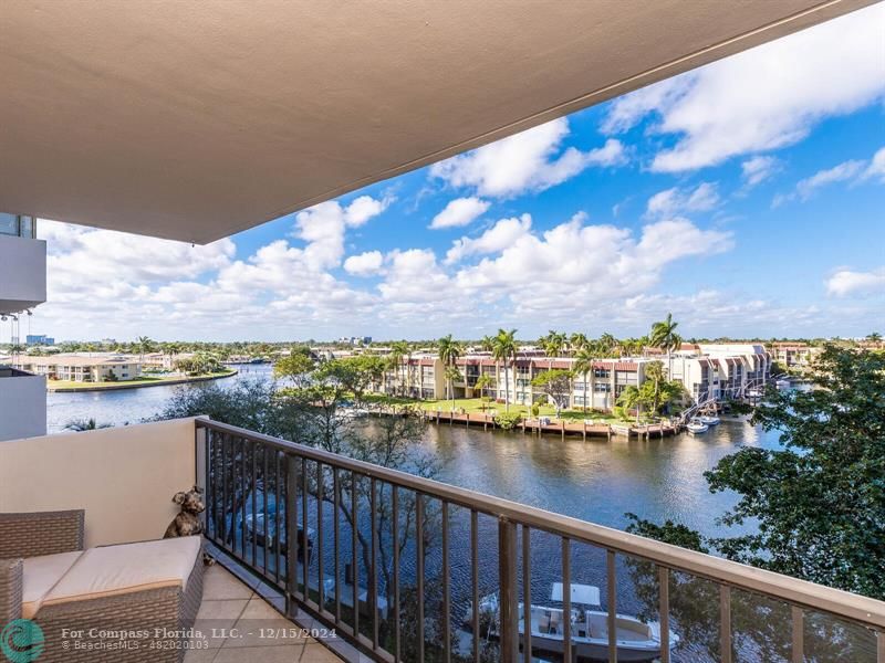 Beautiful wide water views of the Cypress Canal and connecting waterways.