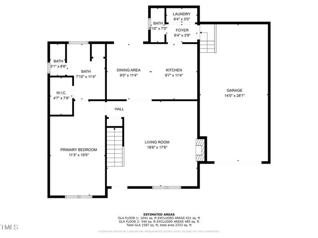 $430,000 | 2633 Farlow Gap Lane | Trailwood Hills