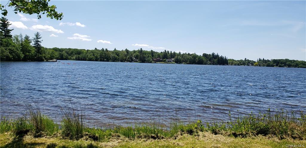 a view of lake and mountain view