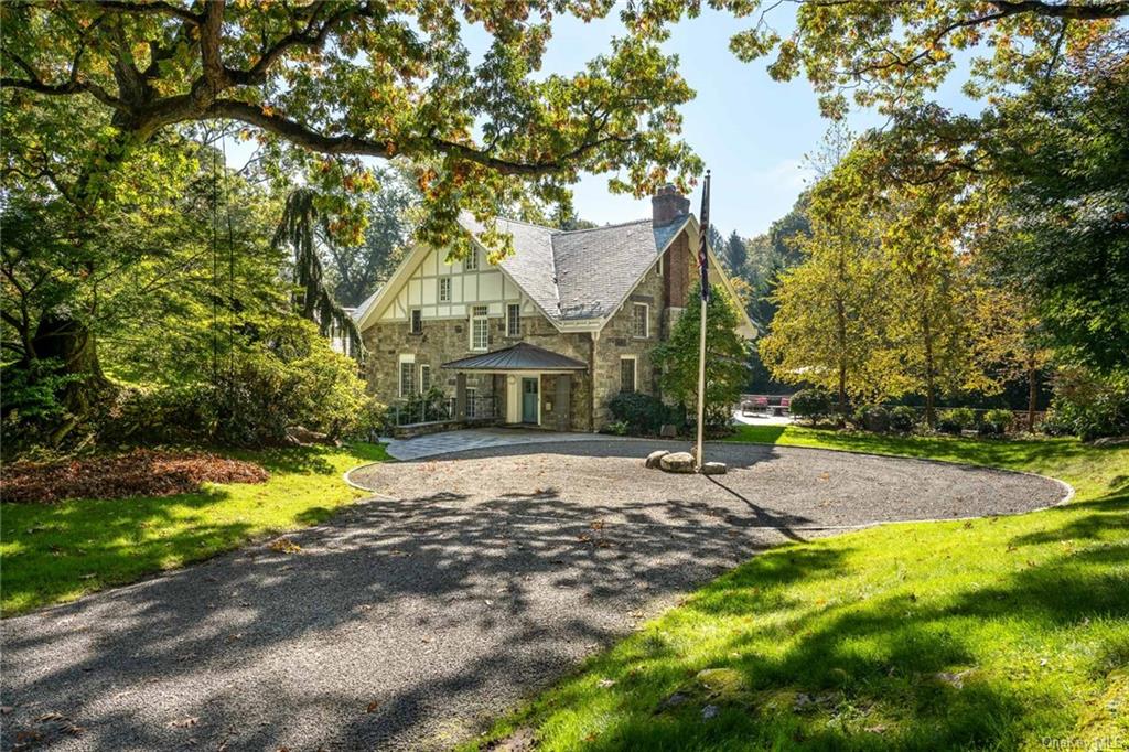 Privately set off the street, this much larger home sets the privacy tone for this unique offering