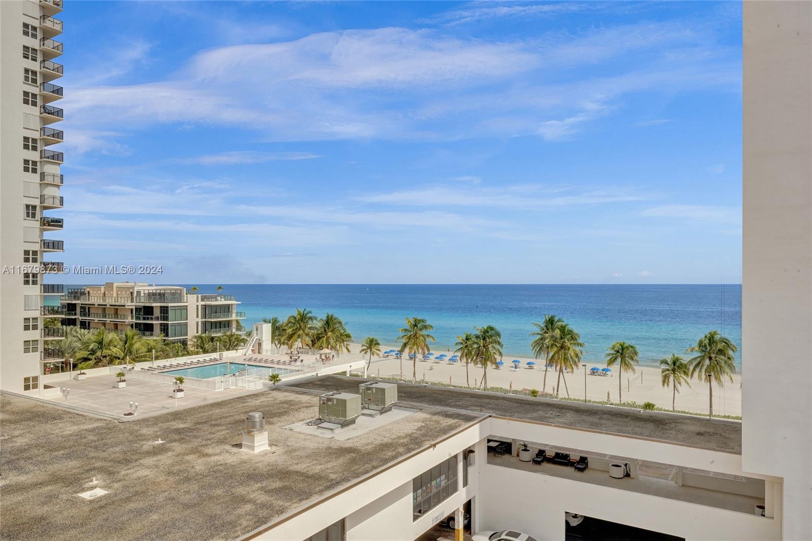 Ocean View from the living room