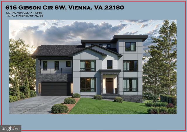 $2,379,888 | 616 Gibson Circle Southwest | Vienna