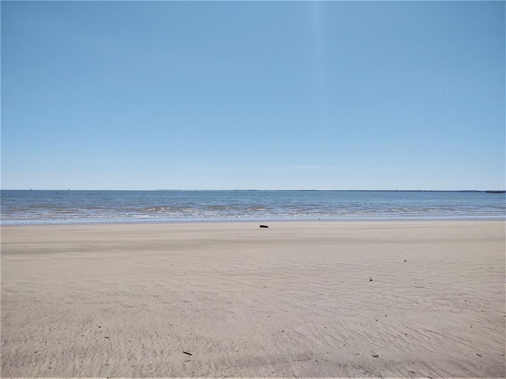 a view of beach and ocean