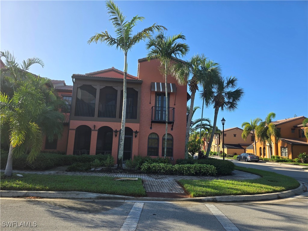 front view of house with a yard