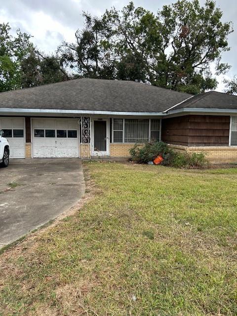 front view of a house with yard