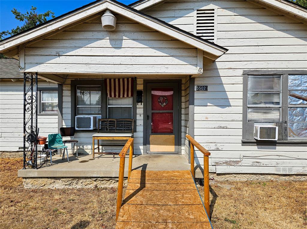 front view of a house