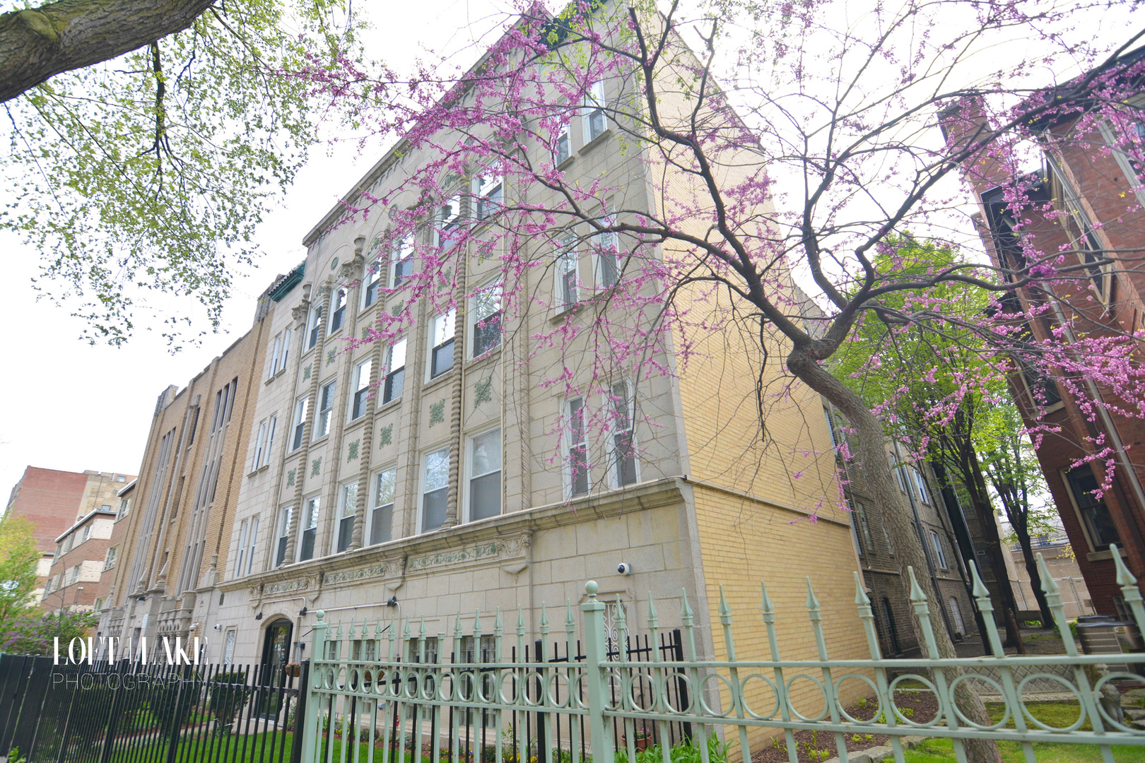 a view of a large building