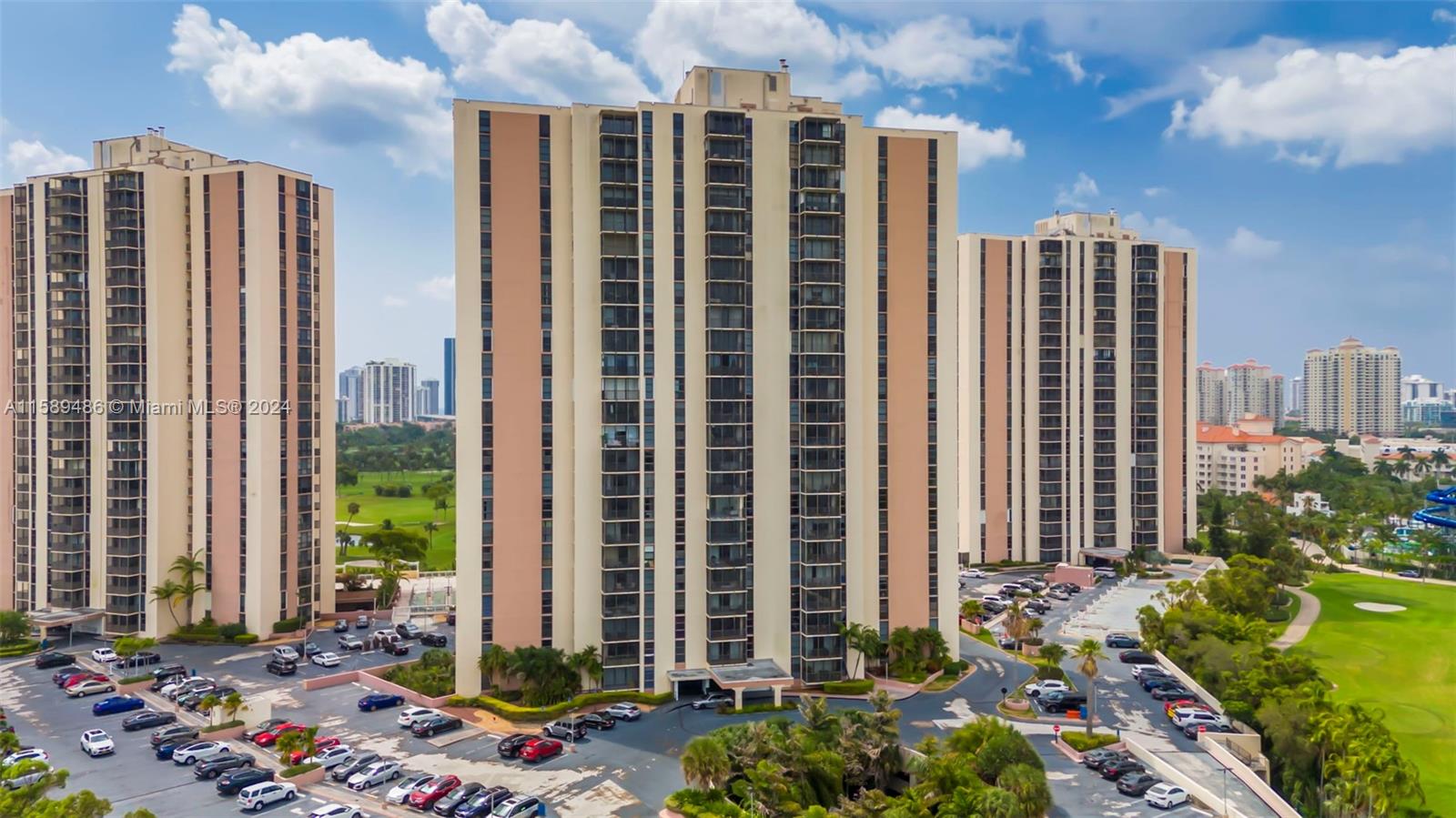 a front view of a residential apartment building