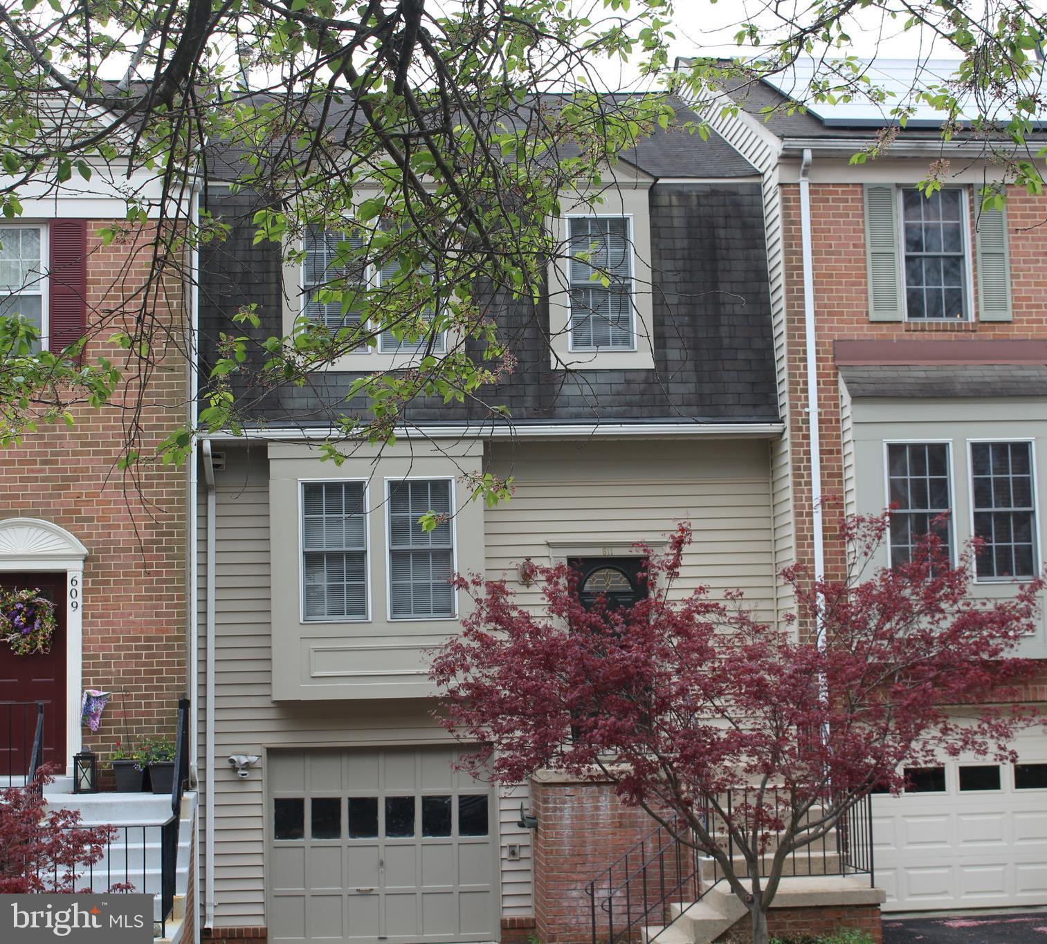 front view of house with a tree