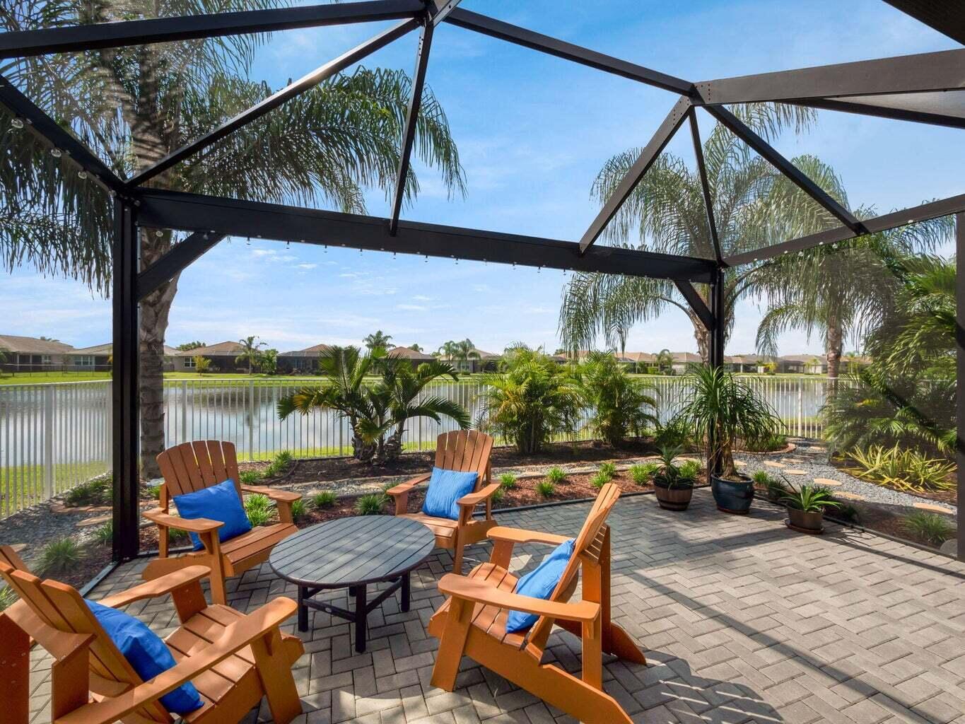 Extended Screened Patio