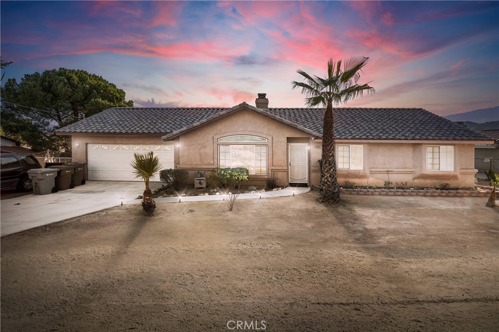 a view of a house with a patio