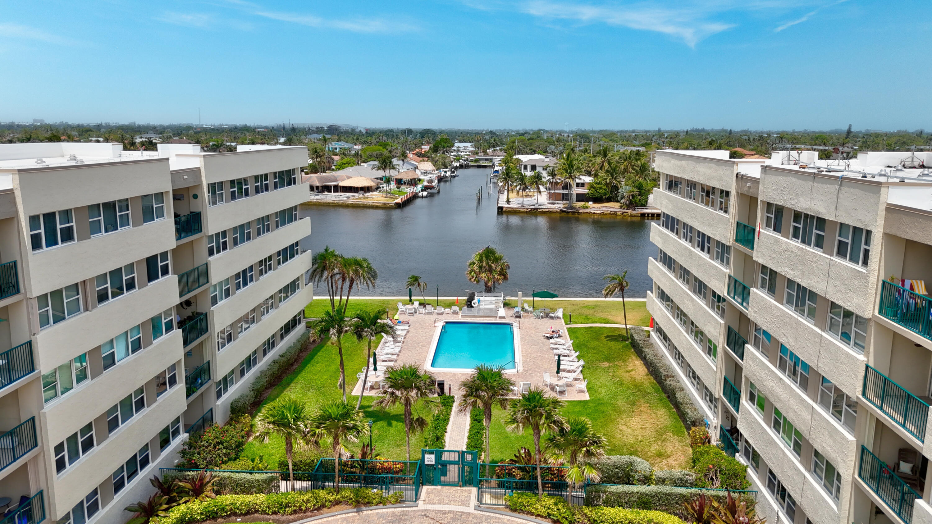 aerial view of residential houses with outdoor space