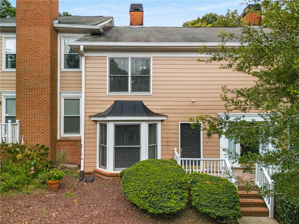 front view of a house