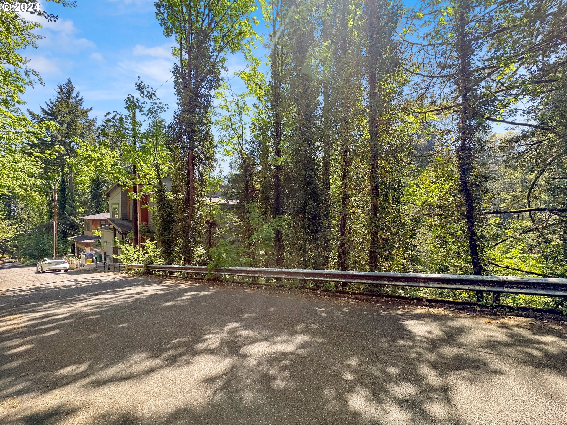 a view of outdoor space with trees