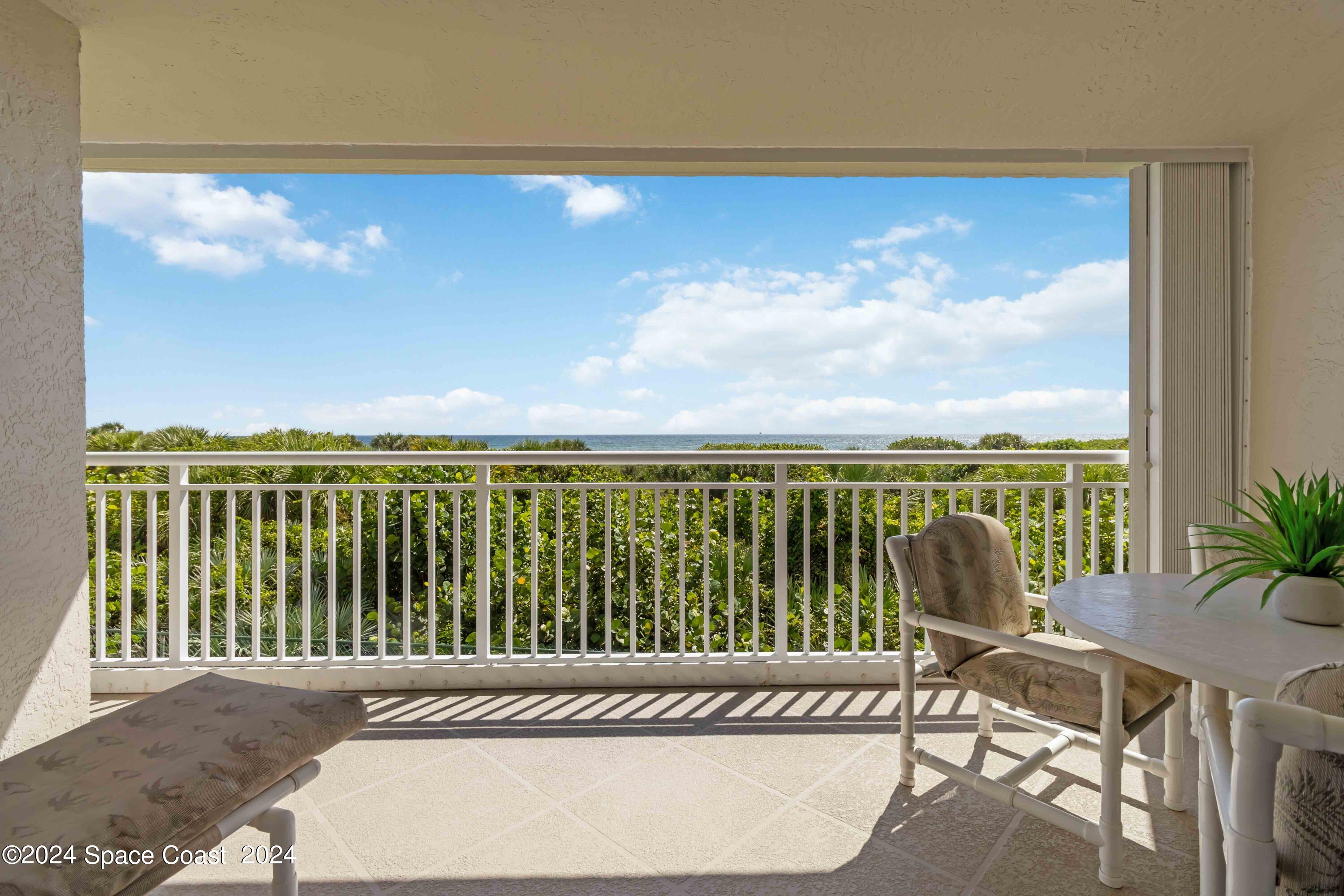 Ocean View from Balcony